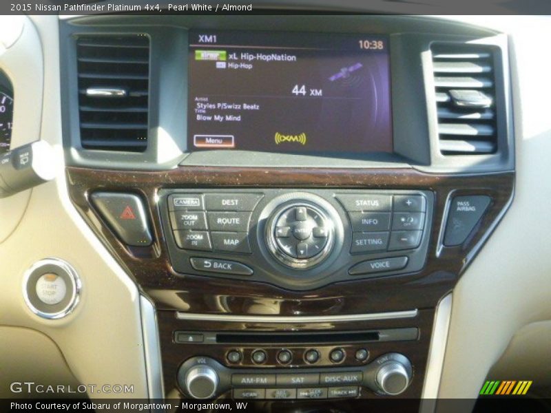 Pearl White / Almond 2015 Nissan Pathfinder Platinum 4x4