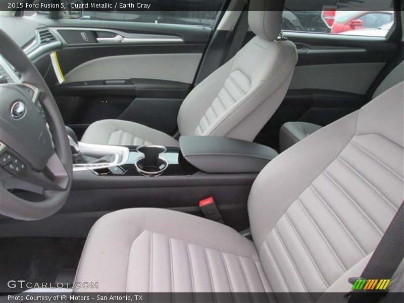 Front Seat of 2015 Fusion S