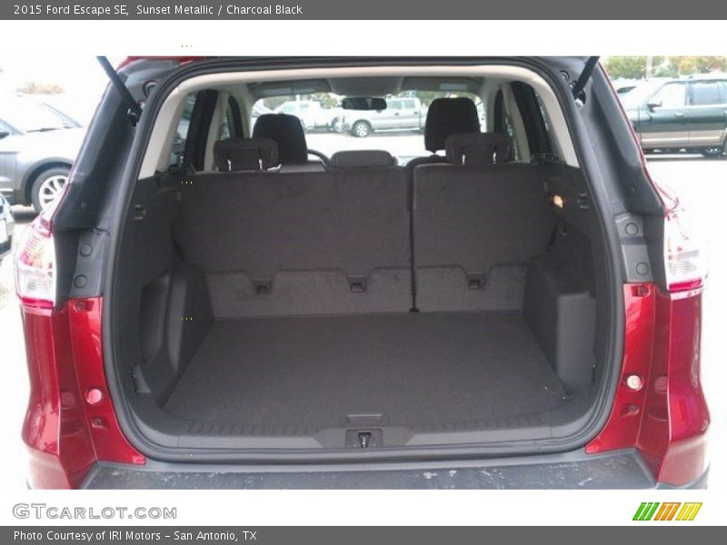 Sunset Metallic / Charcoal Black 2015 Ford Escape SE