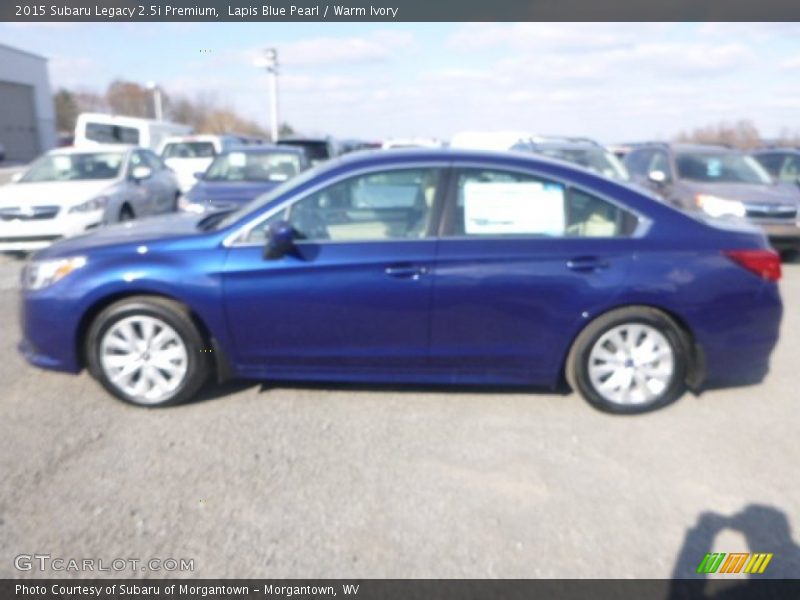 Lapis Blue Pearl / Warm Ivory 2015 Subaru Legacy 2.5i Premium
