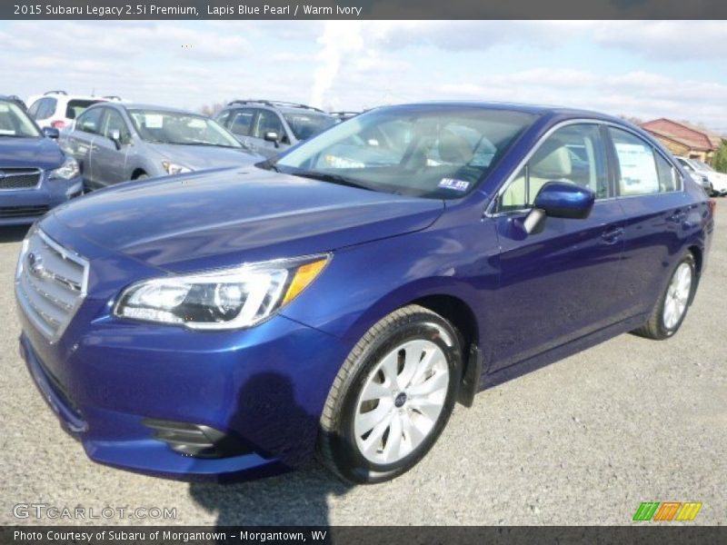 Lapis Blue Pearl / Warm Ivory 2015 Subaru Legacy 2.5i Premium