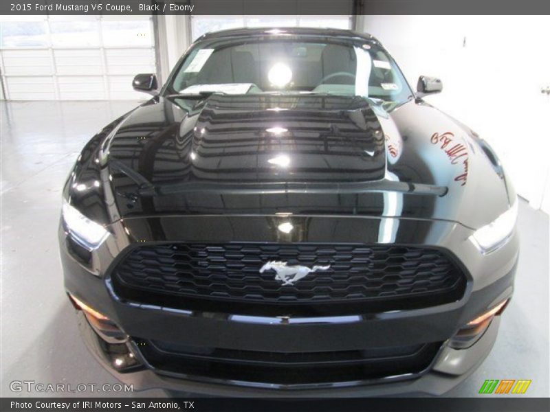Black / Ebony 2015 Ford Mustang V6 Coupe