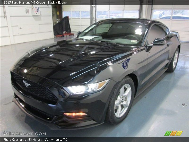 Black / Ebony 2015 Ford Mustang V6 Coupe