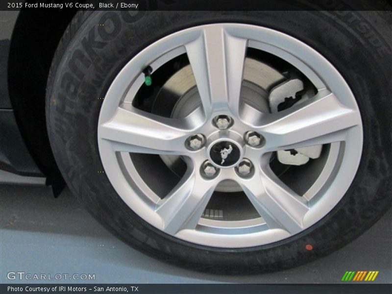 Black / Ebony 2015 Ford Mustang V6 Coupe