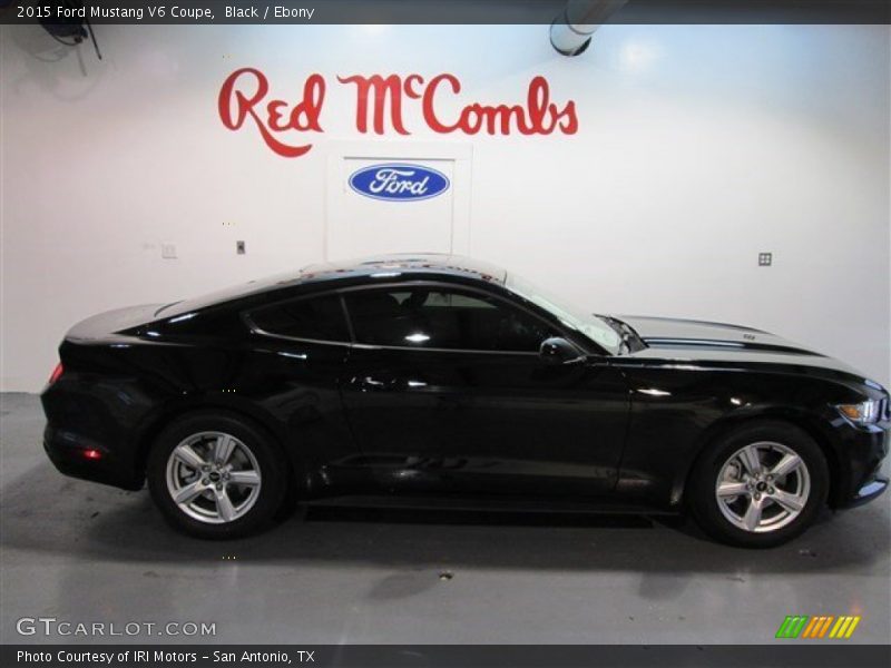 Black / Ebony 2015 Ford Mustang V6 Coupe