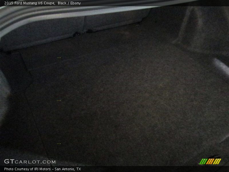 Black / Ebony 2015 Ford Mustang V6 Coupe
