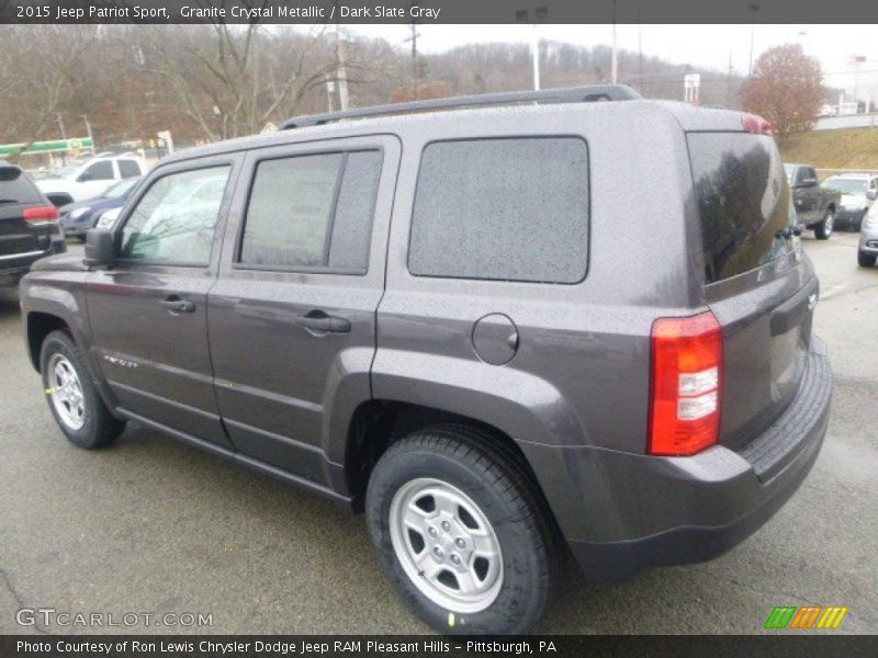 Granite Crystal Metallic / Dark Slate Gray 2015 Jeep Patriot Sport