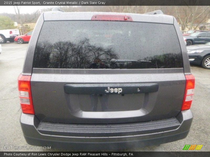 Granite Crystal Metallic / Dark Slate Gray 2015 Jeep Patriot Sport