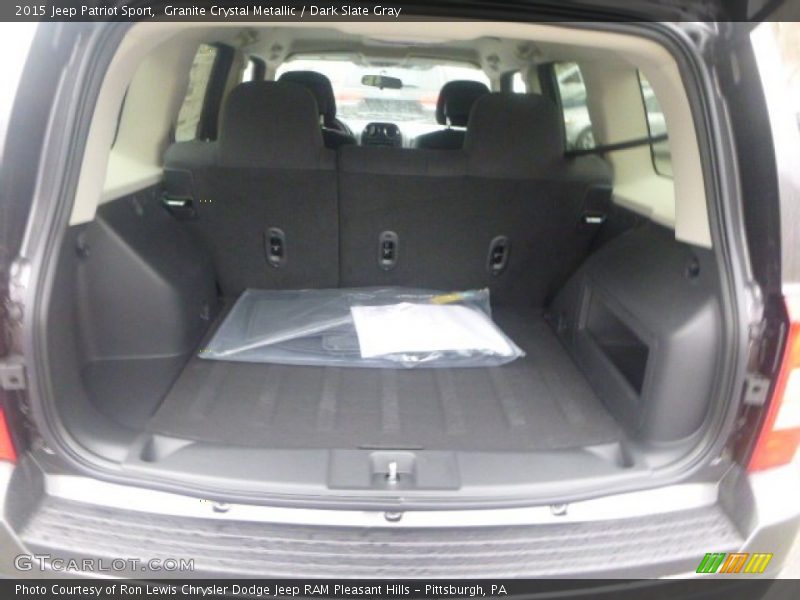 Granite Crystal Metallic / Dark Slate Gray 2015 Jeep Patriot Sport