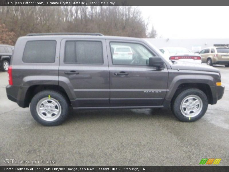 Granite Crystal Metallic / Dark Slate Gray 2015 Jeep Patriot Sport