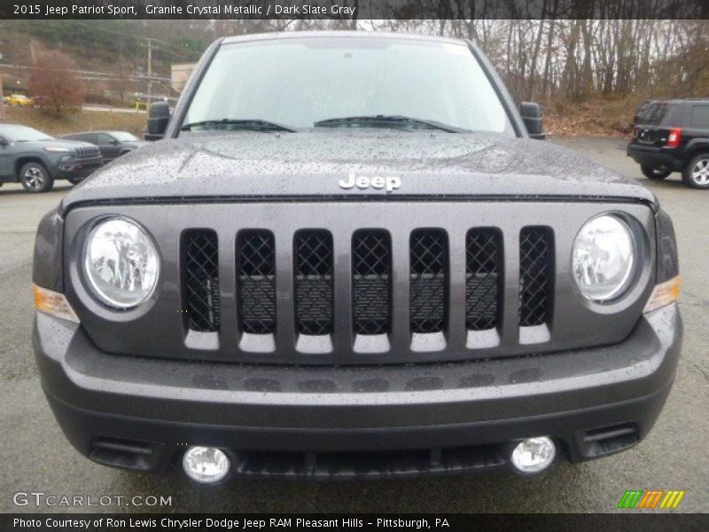 Granite Crystal Metallic / Dark Slate Gray 2015 Jeep Patriot Sport