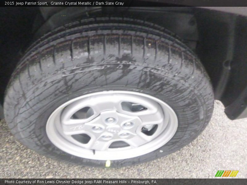 Granite Crystal Metallic / Dark Slate Gray 2015 Jeep Patriot Sport