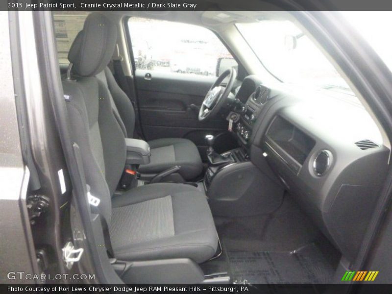 Granite Crystal Metallic / Dark Slate Gray 2015 Jeep Patriot Sport