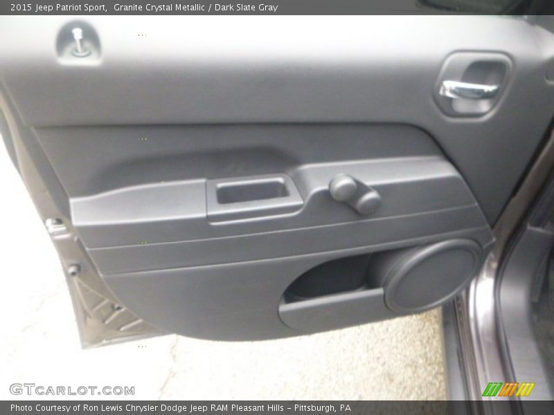 Granite Crystal Metallic / Dark Slate Gray 2015 Jeep Patriot Sport