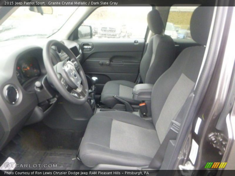 Granite Crystal Metallic / Dark Slate Gray 2015 Jeep Patriot Sport