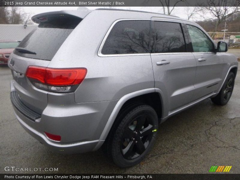 Billet Silver Metallic / Black 2015 Jeep Grand Cherokee Altitude 4x4