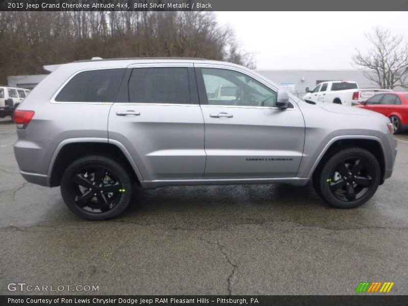 Billet Silver Metallic / Black 2015 Jeep Grand Cherokee Altitude 4x4