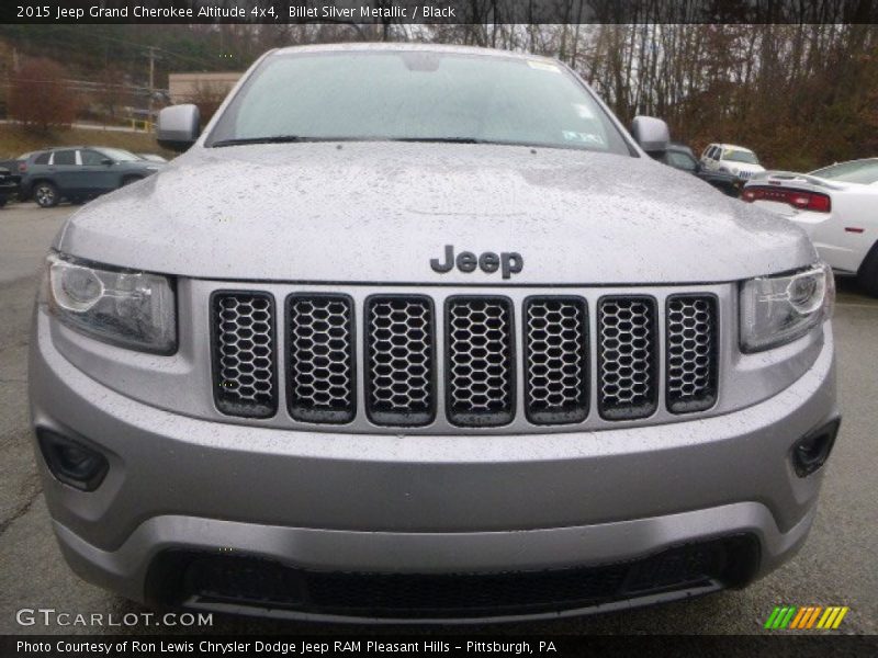 Billet Silver Metallic / Black 2015 Jeep Grand Cherokee Altitude 4x4