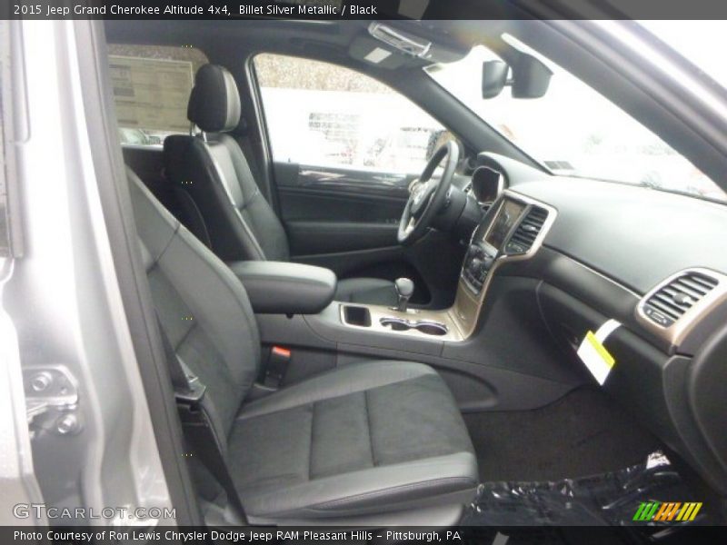 Billet Silver Metallic / Black 2015 Jeep Grand Cherokee Altitude 4x4