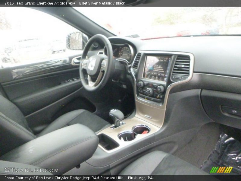 Billet Silver Metallic / Black 2015 Jeep Grand Cherokee Altitude 4x4