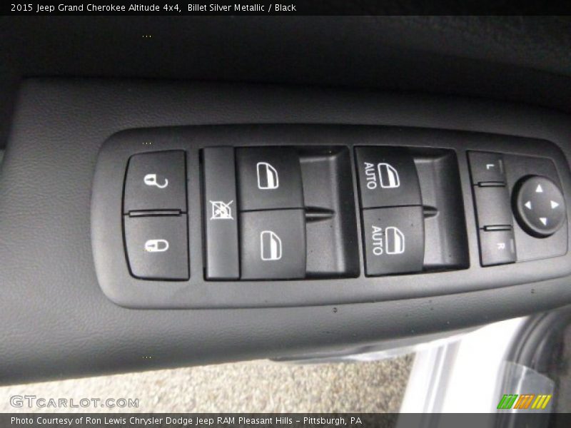 Billet Silver Metallic / Black 2015 Jeep Grand Cherokee Altitude 4x4