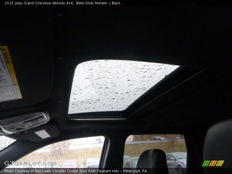 Billet Silver Metallic / Black 2015 Jeep Grand Cherokee Altitude 4x4
