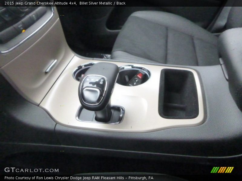Billet Silver Metallic / Black 2015 Jeep Grand Cherokee Altitude 4x4