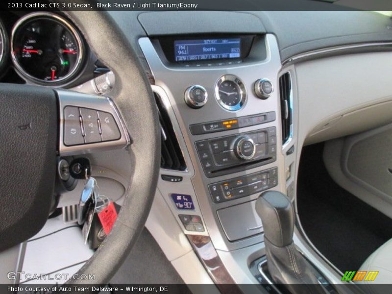 Black Raven / Light Titanium/Ebony 2013 Cadillac CTS 3.0 Sedan