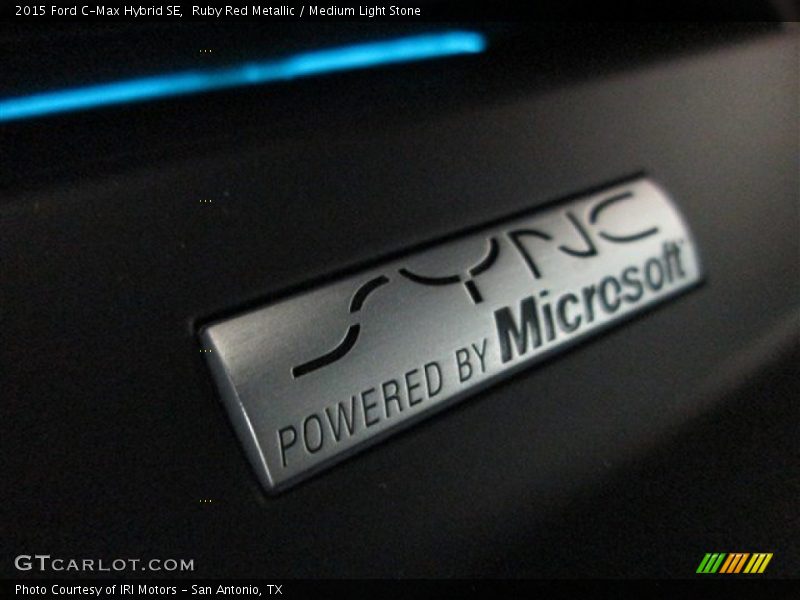 Ruby Red Metallic / Medium Light Stone 2015 Ford C-Max Hybrid SE