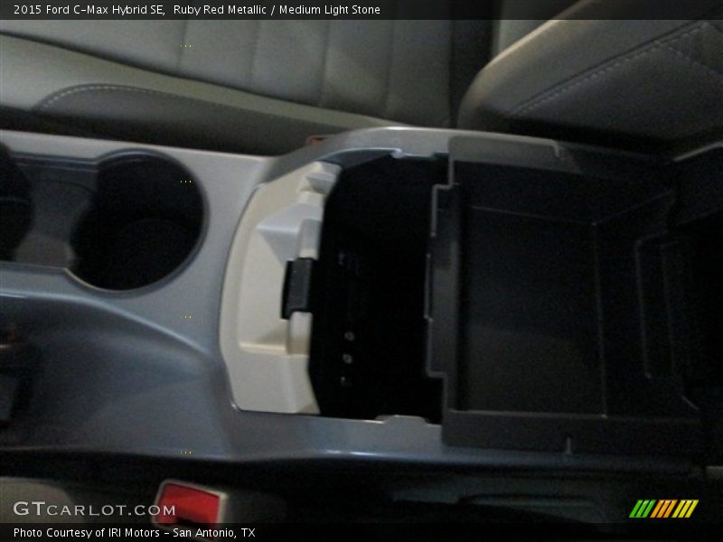 Ruby Red Metallic / Medium Light Stone 2015 Ford C-Max Hybrid SE