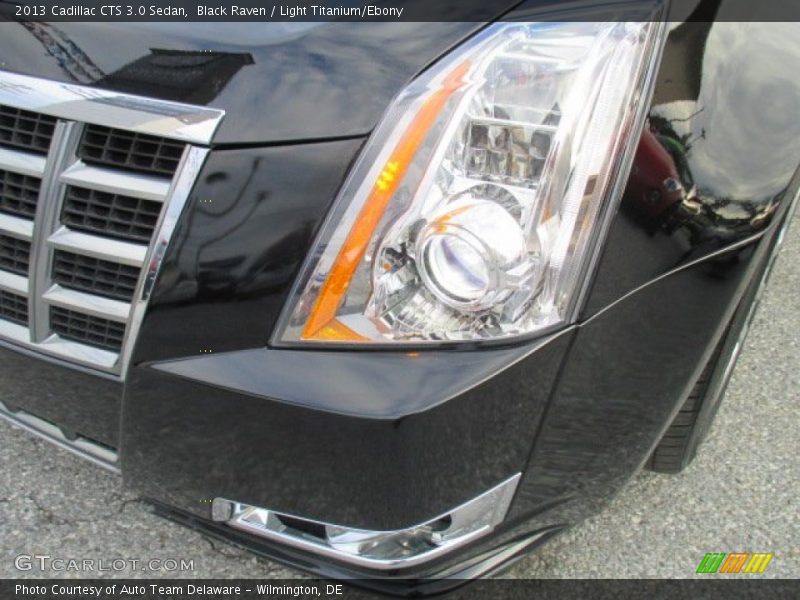 Black Raven / Light Titanium/Ebony 2013 Cadillac CTS 3.0 Sedan