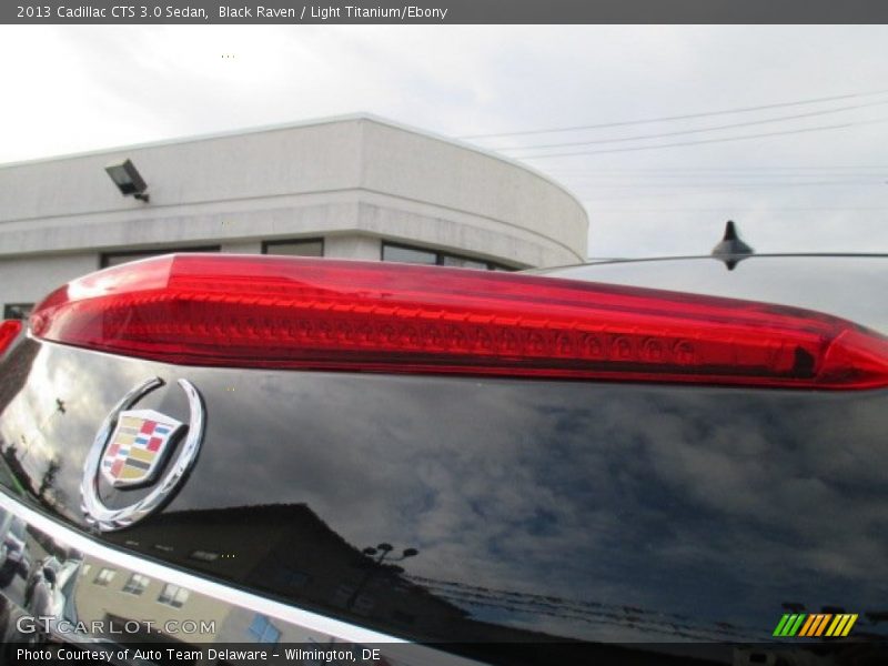 Black Raven / Light Titanium/Ebony 2013 Cadillac CTS 3.0 Sedan