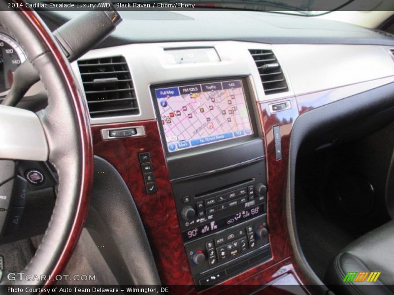 Black Raven / Ebony/Ebony 2014 Cadillac Escalade Luxury AWD