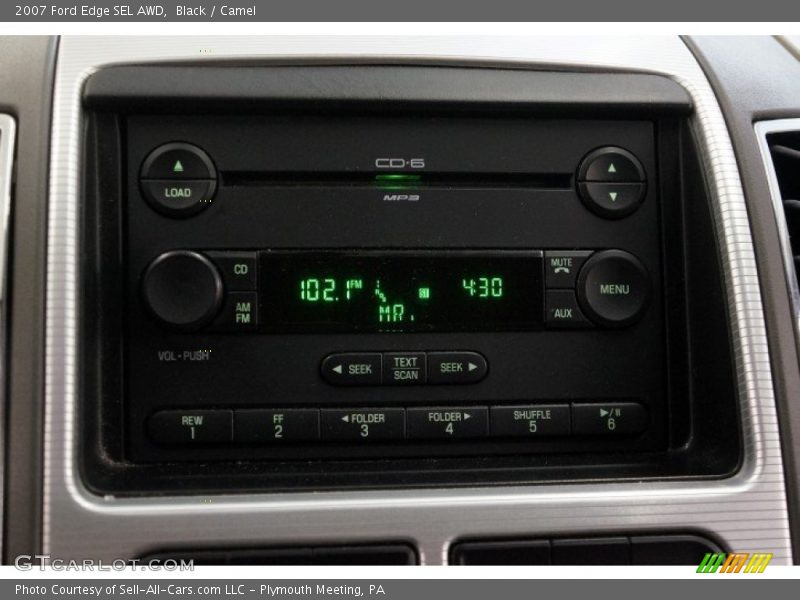 Black / Camel 2007 Ford Edge SEL AWD