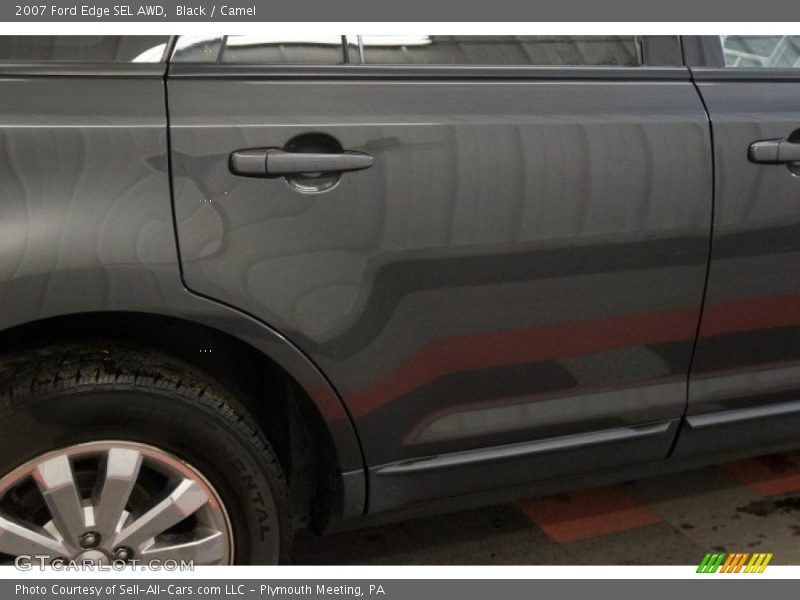 Black / Camel 2007 Ford Edge SEL AWD