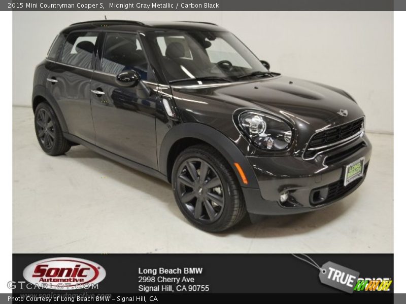 Midnight Gray Metallic / Carbon Black 2015 Mini Countryman Cooper S