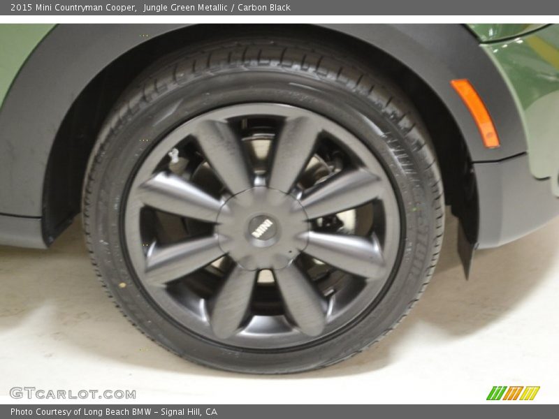 Jungle Green Metallic / Carbon Black 2015 Mini Countryman Cooper