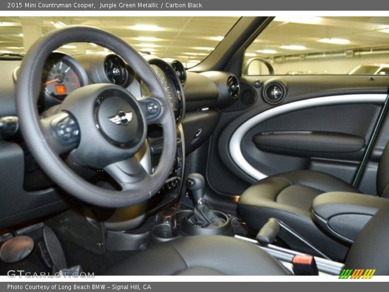 Jungle Green Metallic / Carbon Black 2015 Mini Countryman Cooper