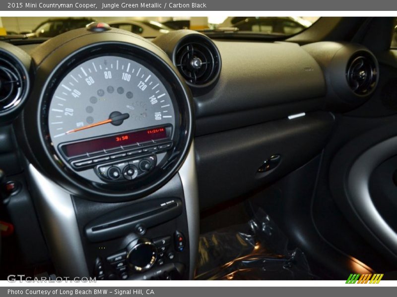 Jungle Green Metallic / Carbon Black 2015 Mini Countryman Cooper
