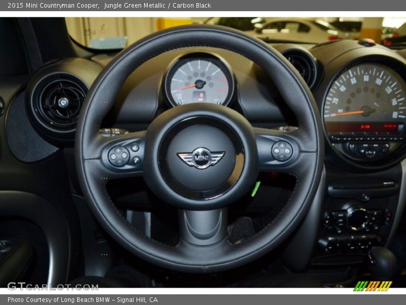 Jungle Green Metallic / Carbon Black 2015 Mini Countryman Cooper