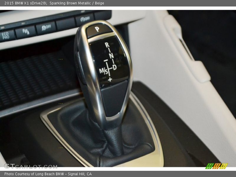 Sparkling Brown Metallic / Beige 2015 BMW X1 sDrive28i