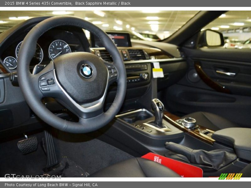 Black Sapphire Metallic / Black 2015 BMW 4 Series 435i Convertible