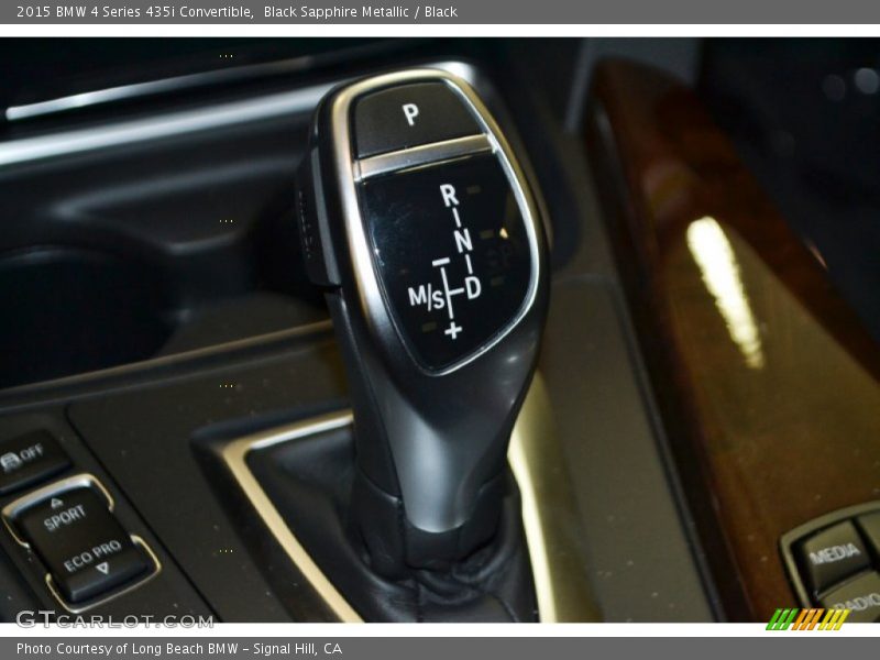  2015 4 Series 435i Convertible 8 Speed Sport Automatic Shifter