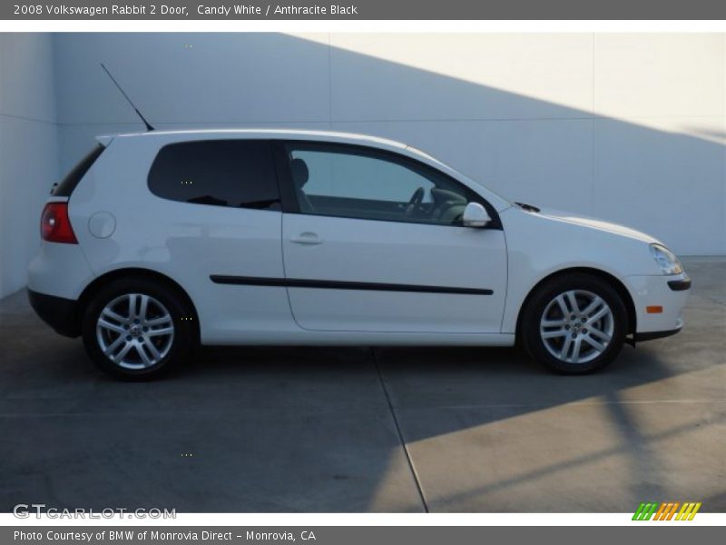Candy White / Anthracite Black 2008 Volkswagen Rabbit 2 Door