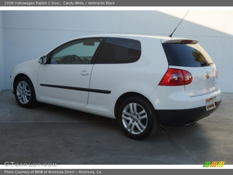 Candy White / Anthracite Black 2008 Volkswagen Rabbit 2 Door