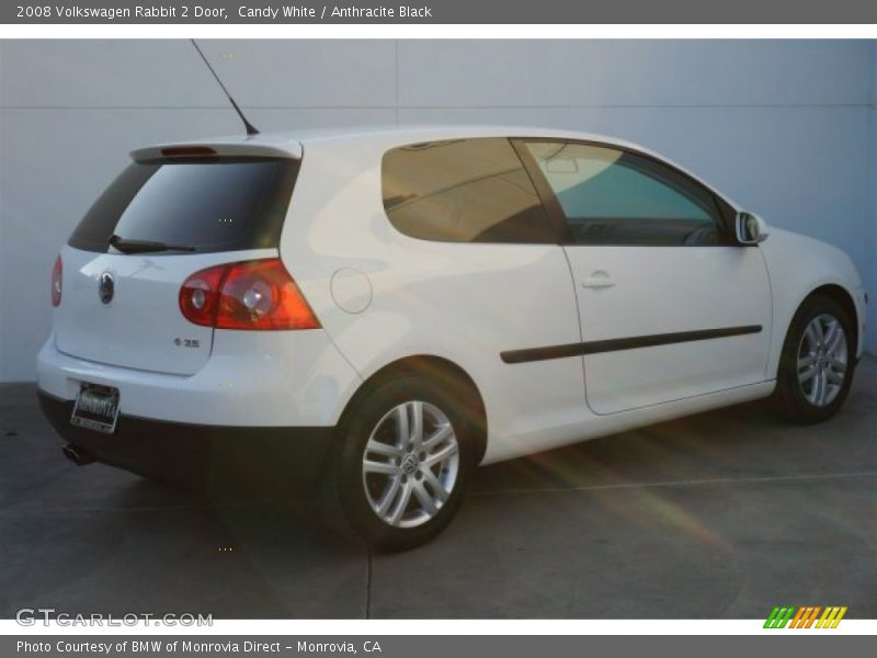 Candy White / Anthracite Black 2008 Volkswagen Rabbit 2 Door