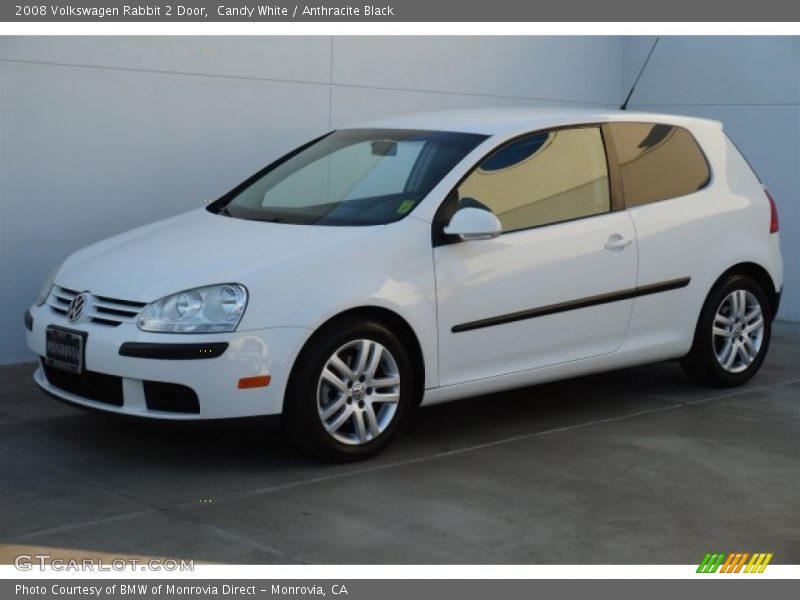Candy White / Anthracite Black 2008 Volkswagen Rabbit 2 Door