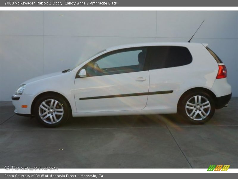 Candy White / Anthracite Black 2008 Volkswagen Rabbit 2 Door
