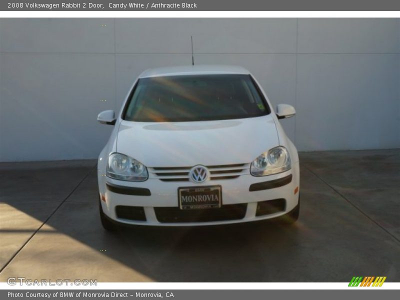 Candy White / Anthracite Black 2008 Volkswagen Rabbit 2 Door