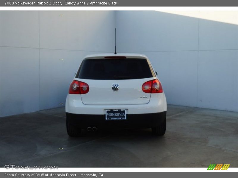 Candy White / Anthracite Black 2008 Volkswagen Rabbit 2 Door